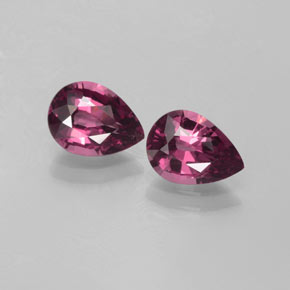 Achetez naturel ct rouge grenat rhodolite gems, en forme de poire, en provenance mozambique chez gemselect. en stock, livraison internationale!