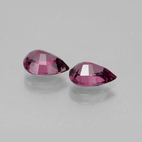 Achetez naturel ct rouge grenat rhodolite gems, en forme de poire, en provenance mozambique chez gemselect. en stock, livraison internationale!