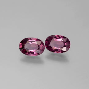 Achetez naturel 1.68ct Baies pourpre rose profond Grenat Rhodolite gems, Coupe ovale, En provenance Mozambique chez GemSelect. En stock, livraison internationale!