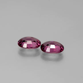 Achetez naturel 1.68ct Baies pourpre rose profond Grenat Rhodolite gems, Coupe ovale, En provenance Mozambique chez GemSelect. En stock, livraison internationale!