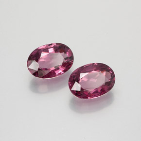 Achetez naturel ct Rouge framboises Grenat Rhodolite gems, Coupe ovale, En provenance Mozambique chez GemSelect. En stock, livraison internationale!