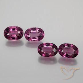Shop natural 4.46ct Violet foncé Grenat rhodolite gems, ovale, from Tanzanie at GemSelect. In stock, global shipping!