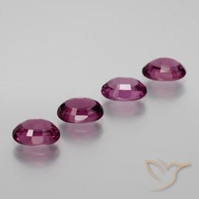 Shop natural 4.46ct Violet foncé Grenat rhodolite gems, ovale, from Tanzanie at GemSelect. In stock, global shipping!