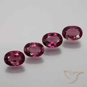 Shop natural 4.45ct Pourpre-Rouge Grenat rhodolite gems, ovale, from Tanzanie at GemSelect. In stock, global shipping!