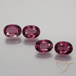 Shop natural 4.45ct Pourpre-Rouge Grenat rhodolite gems, ovale, from Tanzanie at GemSelect. In stock, global shipping!