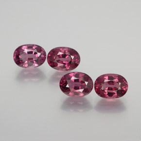 Achetez naturel ct rouge grenat rhodolite gems, coupe ovale, en provenance tanzanie chez gemselect. en stock, livraison internationale!