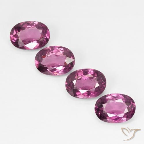 Shop natural 3.92ct Pourpre moyen Grenat Rhodolite gems, ovale, from Tanzanie at GemSelect. In stock, global shipping!