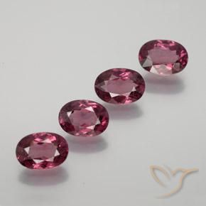 Shop natural 4.11ct Violet rougeâtre Grenat rhodolite gems, ovale, from Tanzanie at GemSelect. In stock, global shipping!