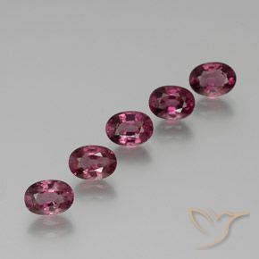 Shop natural 5.52ct Pourpre moyen Grenat rhodolite gems, ovale, from Tanzanie at GemSelect. In stock, global shipping!