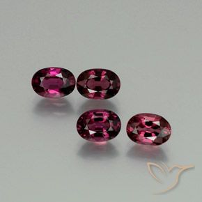 Shop natural 4.59ct Pourpre vif Grenat rhodolite gems, ovale, from Tanzanie at GemSelect. In stock, global shipping!