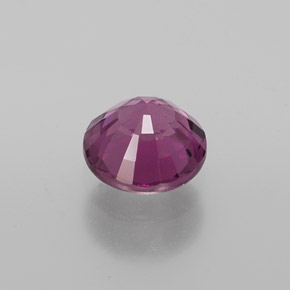 Grenat Rhodolite Rouge framboises naturelle Coupe roude, 1.20 ct, VVS-VS