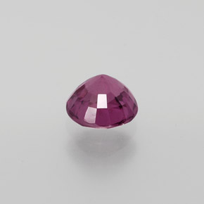 Grenat rhodolite rouge naturelle coupe roude, 1,15 ct, VS
