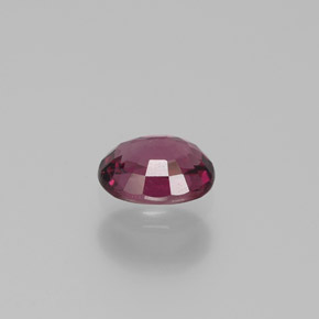 Grenat Rhodolite Rouge framboises naturelle Coupe ovale, 1.77 ct, VVS-VS