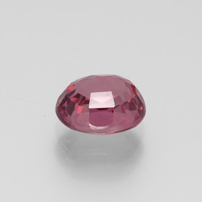 Grenat rhodolite pourpre naturelle coupe ovale, 1,69 ct, VVS-VS