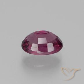 Grenat Rhodolite Rouge Rapberry naturelle ovale, 1.87 ct, VS