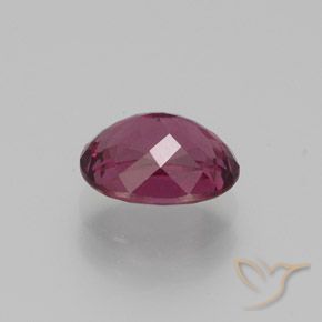 Grenat Rhodolite Magenta profond naturelle Coupe ovale, 1.43 ct, VS