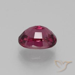 Grenat rhodolite pourpre naturelle coupe ovale, 1,64 ct, VS