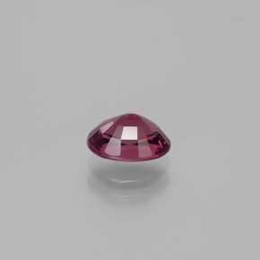 Grenat rhodolite pourpre naturelle coupe ovale, 1,49 ct, VS