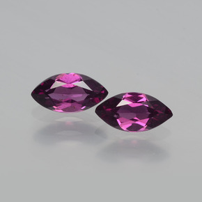 Achetez naturel ct rouge grenat rhodolite gems, marquise, en provenance mozambique chez gemselect. en stock, livraison internationale!