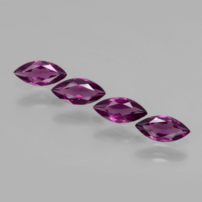 Achetez naturel ct rouge grenat rhodolite gems, marquise, en provenance mozambique chez gemselect. en stock, livraison internationale!