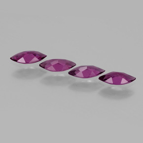 Achetez naturel ct Rouge framboises Grenat Rhodolite gems, Marquise, En provenance Mozambique chez GemSelect. En stock, livraison internationale!