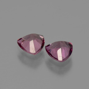 Achetez naturel ct rose grenat rhodolite gems, trillion, en provenance tanzanie chez gemselect. en stock, livraison internationale!