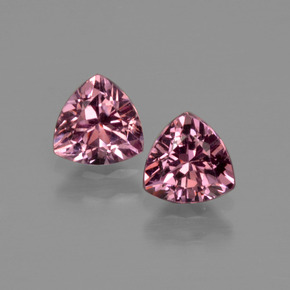 Achetez naturel ct rose grenat rhodolite gems, trillion, en provenance tanzanie chez gemselect. en stock, livraison internationale!