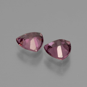 Achetez naturel ct rose grenat rhodolite gems, trillion, en provenance tanzanie chez gemselect. en stock, livraison internationale!