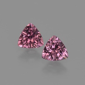 Achetez naturel ct rose grenat rhodolite gems, trillion, en provenance tanzanie chez gemselect. en stock, livraison internationale!