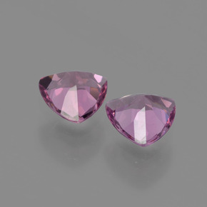 Achetez naturel ct rose grenat rhodolite gems, trillion, en provenance tanzanie chez gemselect. en stock, livraison internationale!