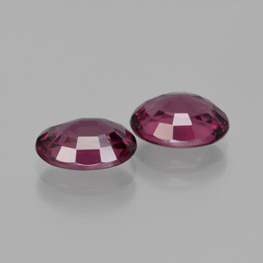 Achetez naturel ct Rouge framboises Grenat Rhodolite gems, Coupe ovale, En provenance Mozambique chez GemSelect. En stock, livraison internationale!