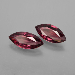 Achetez naturel ct Rouge framboises Grenat Rhodolite gems, Marquise, En provenance Mozambique chez GemSelect. En stock, livraison internationale!