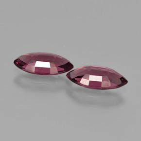 Achetez naturel ct Rouge framboises Grenat Rhodolite gems, Marquise, En provenance Mozambique chez GemSelect. En stock, livraison internationale!