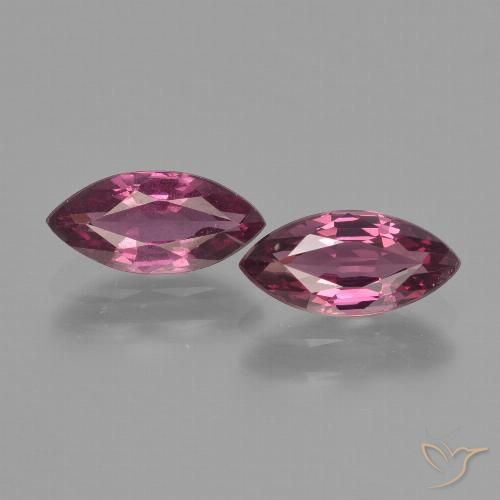 Shop natural 1.87ct Rose-magenta Grenat Rhodolite gems, Marquise, from Mozambique at GemSelect. In stock, global shipping!
