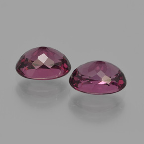 Achetez naturel 2,52ct pourpre grenat rhodolite gems, coupe ovale, en provenance mozambique chez gemselect. en stock, livraison internationale!