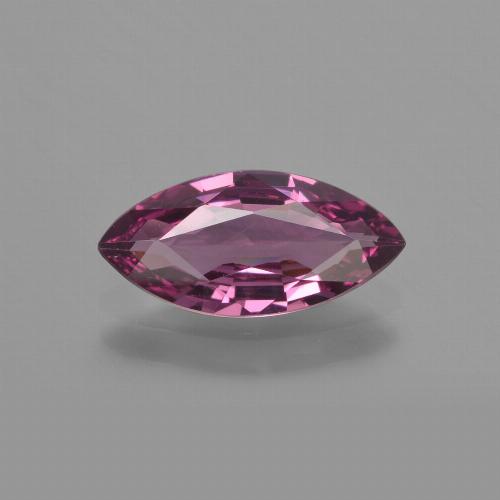 Grenat rhodolite pourpre naturelle marquise, 1,29 ct, VVS-VS