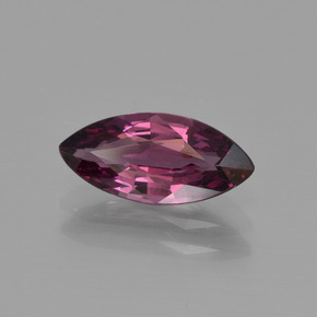 Grenat rhodolite rouge naturelle marquise, 1,53 ct, VS