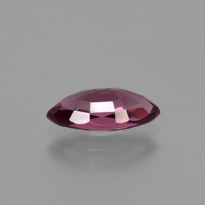 Grenat rhodolite rouge naturelle marquise, 1,46 ct, VS