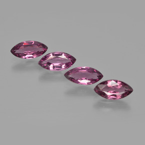 Achetez naturel 3,77ct pourpre grenat rhodolite gems, marquise, en provenance mozambique chez gemselect. en stock, livraison internationale!