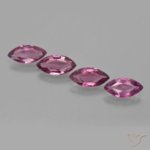 Shop natural 3.18ct Pourpre moyen Grenat rhodolite gems, Marquise, from Mozambique at GemSelect. In stock, global shipping!