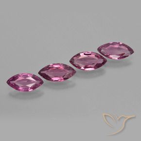Shop natural 3.18ct Pourpre moyen Grenat rhodolite gems, Marquise, from Mozambique at GemSelect. In stock, global shipping!