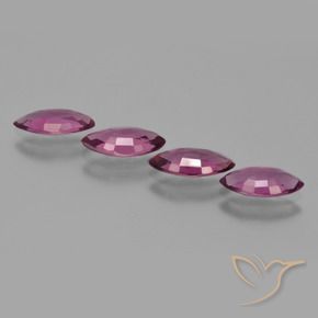 Shop natural 3.18ct Pourpre moyen Grenat rhodolite gems, Marquise, from Mozambique at GemSelect. In stock, global shipping!