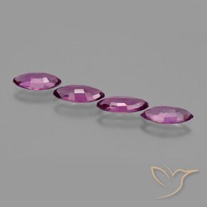 Shop natural 3.72ct Pourpre moyen Grenat Rhodolite gems, Marquise, from Mozambique at GemSelect. In stock, global shipping!