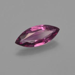 Grenat Rhodolite Rouge framboises naturelle Marquise, 1.84 ct, VS