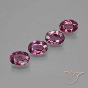 Shop natural 3.85ct Pourpre moyen Grenat Rhodolite gems, ovale, from Mozambique at GemSelect. In stock, global shipping!