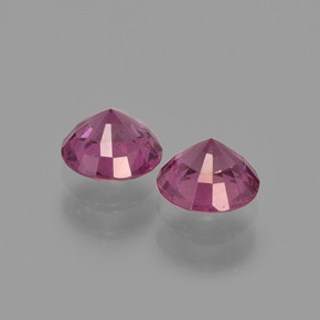Achetez naturel ct Rouge framboises Grenat Rhodolite gems, Coupe roude, En provenance Mozambique chez GemSelect. En stock, livraison internationale!