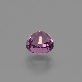 Grenat Rhodolite Rouge framboises naturelle Coupe roude, 0.81 ct, VS