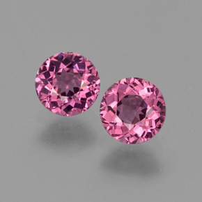 Achetez naturel ct rouge grenat rhodolite gems, coupe roude, en provenance mozambique chez gemselect. en stock, livraison internationale!