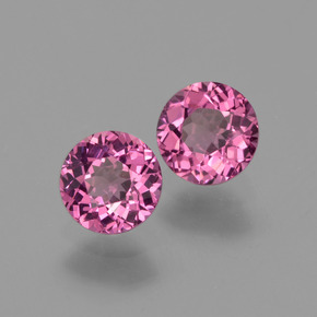 Achetez naturel ct rouge grenat rhodolite gems, coupe roude, en provenance mozambique chez gemselect. en stock, livraison internationale!