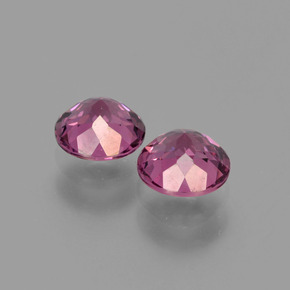 Achetez naturel ct rouge grenat rhodolite gems, coupe roude, en provenance mozambique chez gemselect. en stock, livraison internationale!